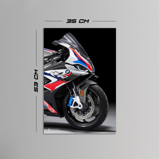 BMW S 1000 RR - Neon LED Bike Poster