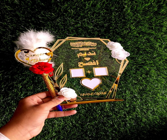 Couple Thumb Impression Gift | Wedding Thumb Print Finger Print Gift