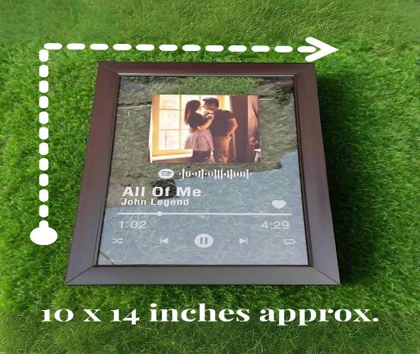 Custom Spotify Acrylic Frame