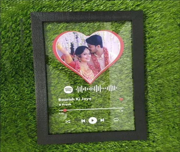 Custom Spotify Acrylic Frame