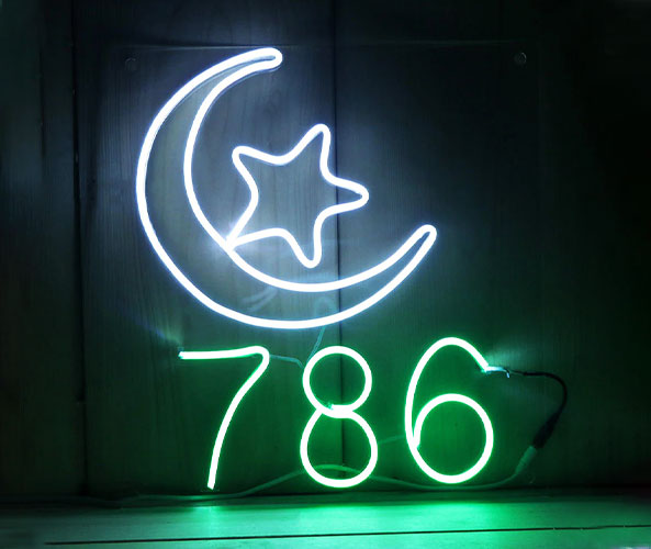 786 Neon Sign Gift | Neon Lights