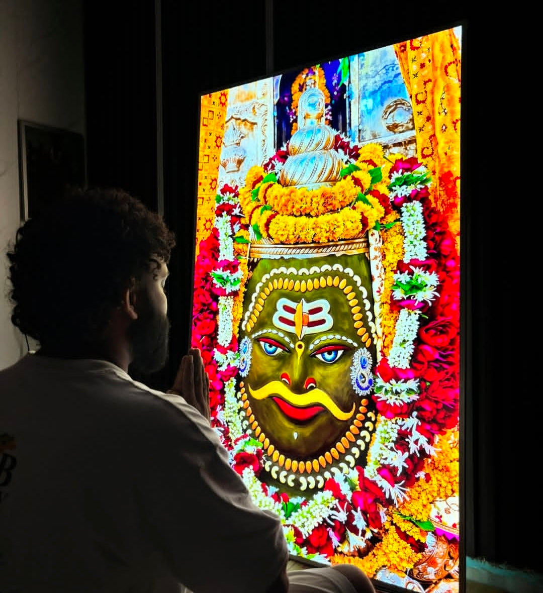 Ujjain Mahakal Premium Acrylic Glow Light Frame