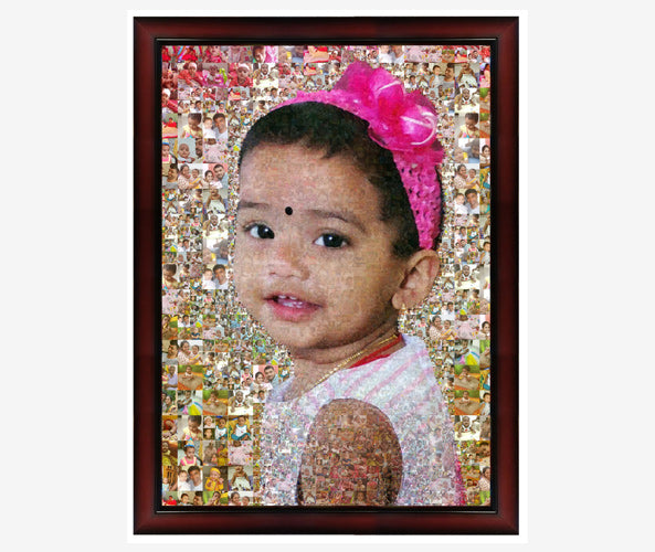 Mosaic Art Personalized Photo Frame