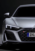 Audi R8 NEON Poster (white LED) - Essentials Series