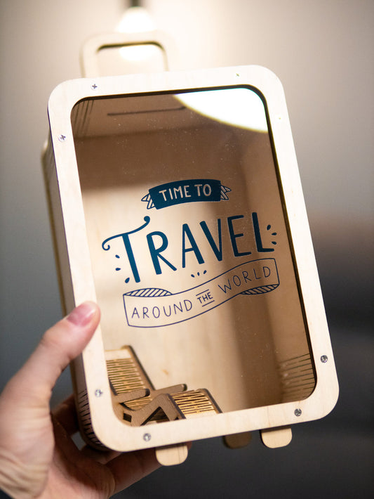 Suitcase Piggy Bank