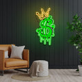 Cash Is King Neon Artwork