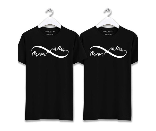 Black Couple T Shirts