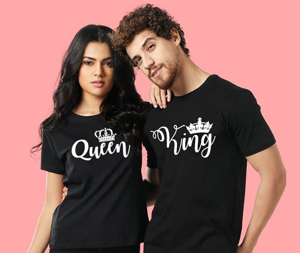 Black Couple T Shirts