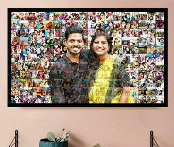 Customized Mosaic Collage Photo Frame