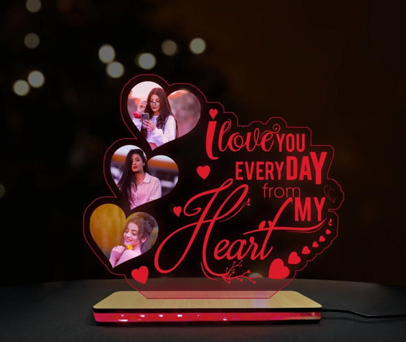 Friends Forever Acrylic Led Lamp