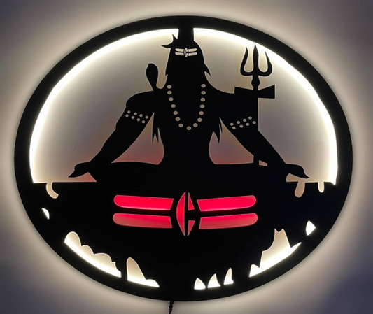 Mahadev Figure with LED Lights
