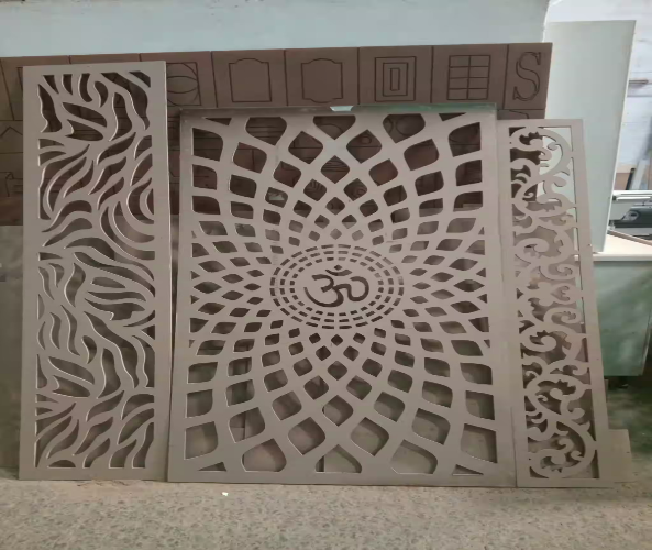 MDF Jaali Cutting CNC Router