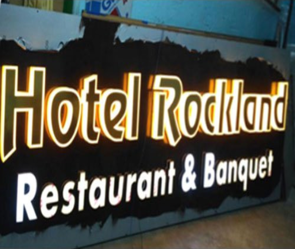 Acrylic Hotel LED Sign Board