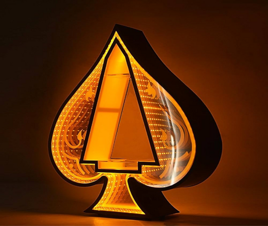 LED Lighted Liquor Bottle Display Shelf, Glowing Wine Bottle Display Ace
