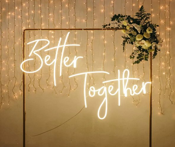 Better Together Neon Sign