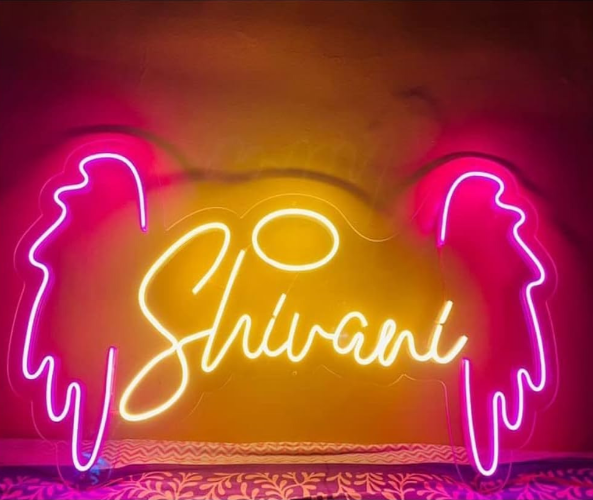 Custom LED Neon Signs, Handmade Personalized Large Neon Lights Sign