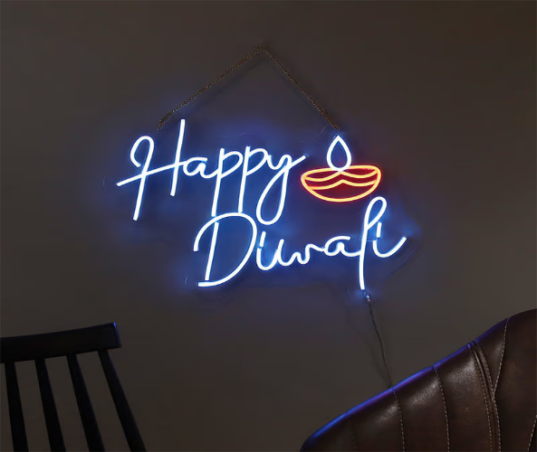 Happy Diwali Neon Sign