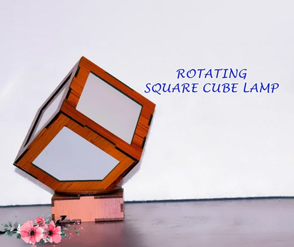 Cubic Rotating Lamp