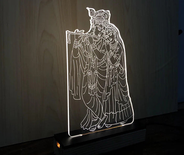 Radha Krishna Night Lamp