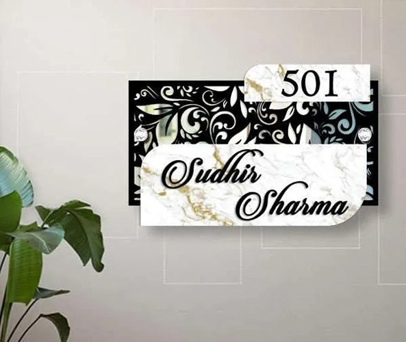 Name Plate Design for Home