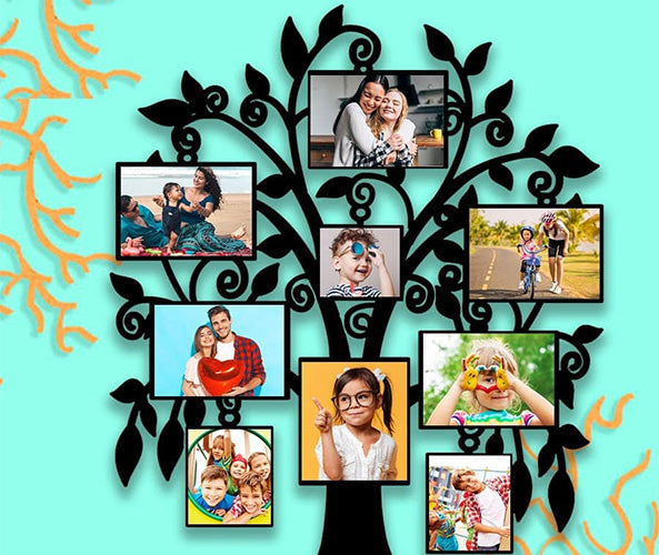 Tree Sublimation Photo Frame