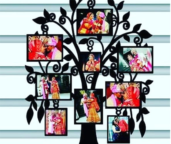 Tree Sublimation Photo Frame