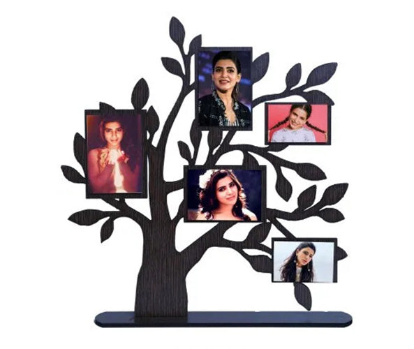 Wooden Brown Sublimation MDF TREE Frame