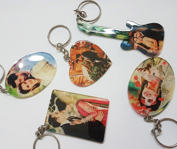 Plain Acrylic Keychains