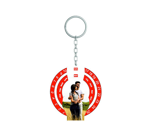 Customized Calendar Keychain