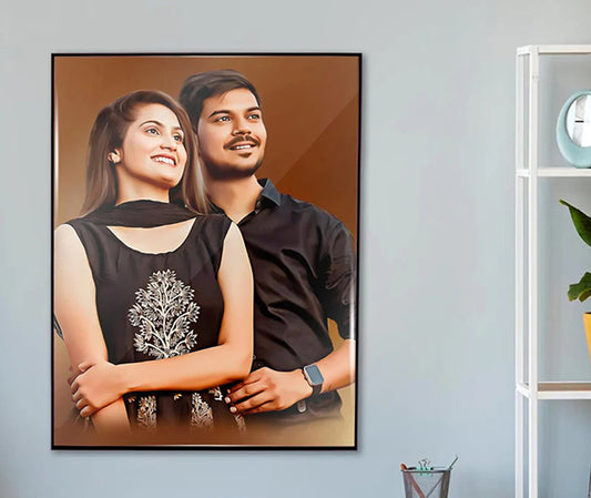 Digital Acrylic Oil Painting for Him