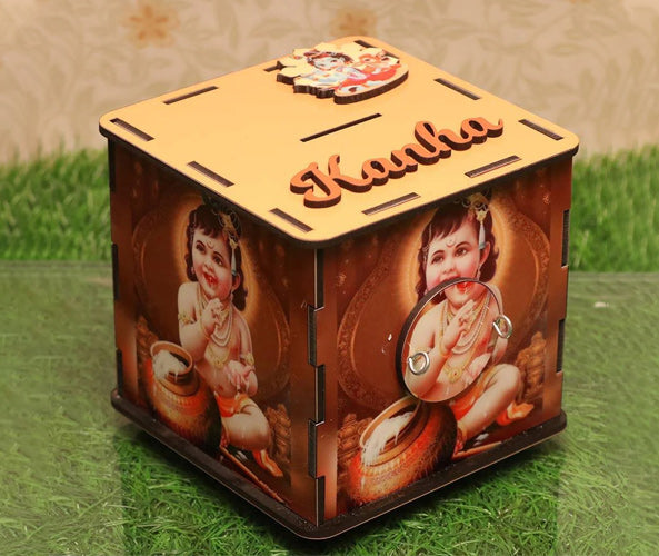 Personalised Piggy Bank Wooden Sublimation