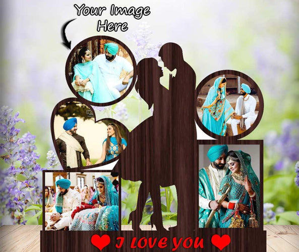 Personalized Couple Wooden Table Top