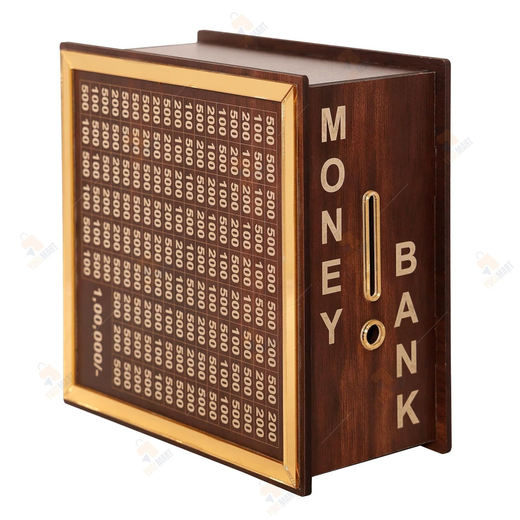 Wooden Money Saving Box | One Lakh Saving Box | Small Amount Becomes Big Savings