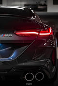 BMW m8 NEON Poster (Red LED) - Essentials Series