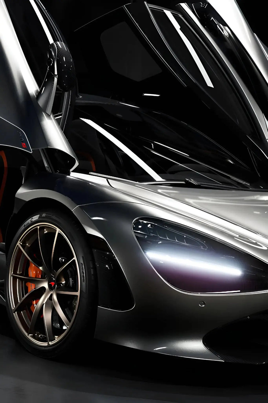 McLaren 720S NEON Poster (white LED) - Essentials Series