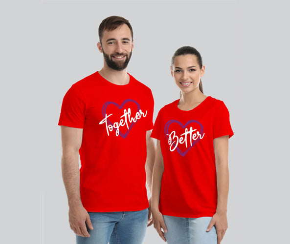 Red Couple Tshirt