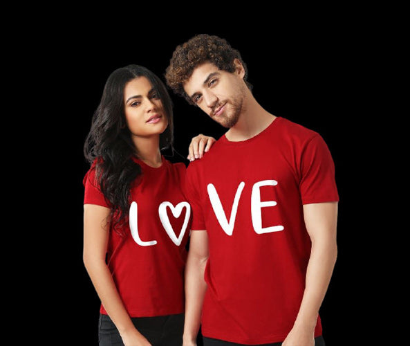 Red Couple Tshirt